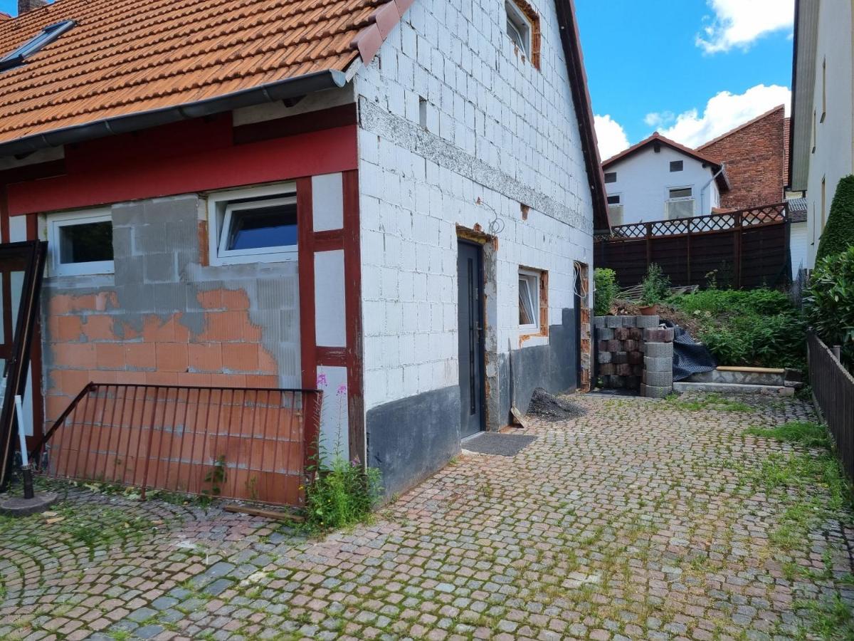 Ferienwohnung/Monteurwohnung Alte Garage Ahnatal Εξωτερικό φωτογραφία